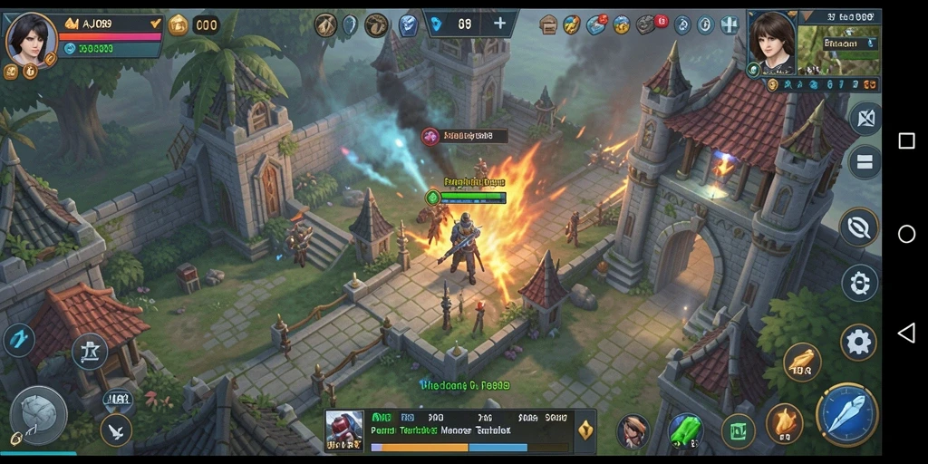 Tampilan gameplay AJO89 yang mendebarkan di Tower Defense.