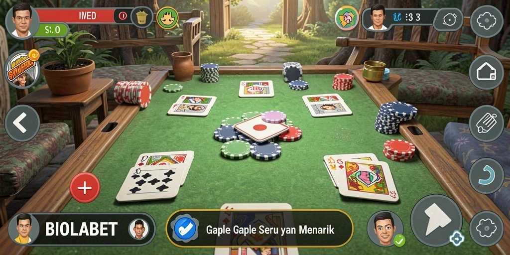 Tampilan gameplay seru dalam aplikasi BIOLABET yang menarik.