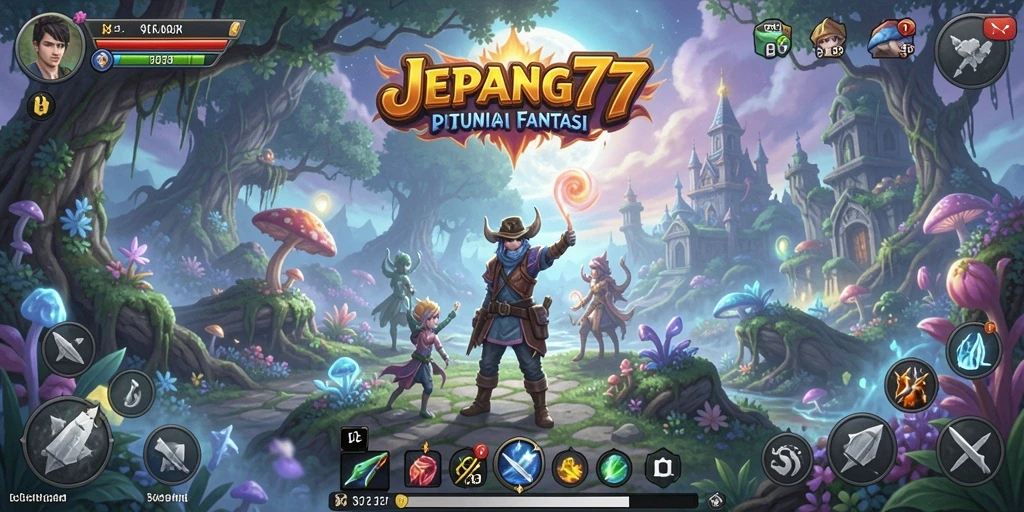 Tampilan gameplay <strong>JEPANG77</strong> yang menakjubkan dan penuh aksi.
