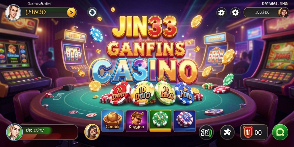 Tampilan gameplay seru yang menarik dari JIN33.