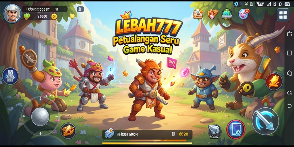Tampilan gameplay seru dan interaktif LEBAH777.