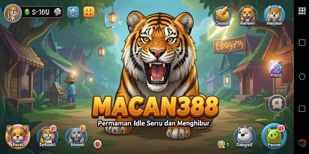 Tampilan gameplay <strong>MACAN388</strong> yang menarik dan penuh warna.