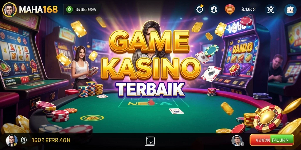 Tampilan gameplay menarik dari MAHA168 yang menggambarkan pengalaman Kasino.