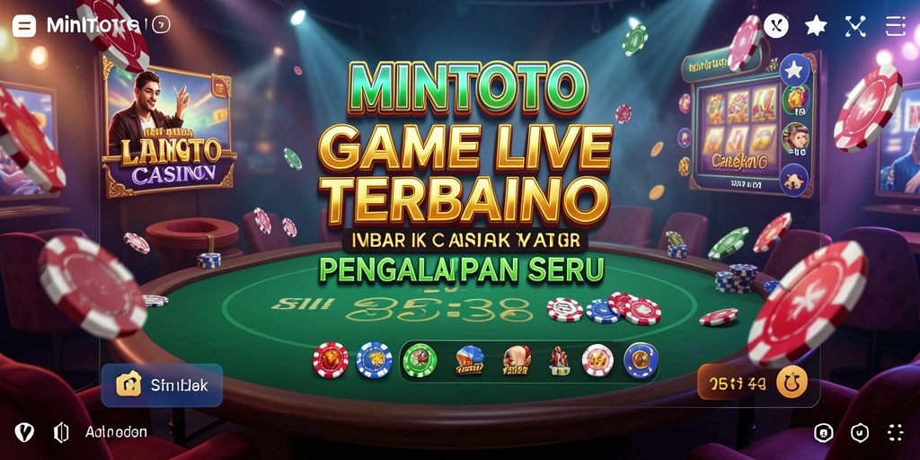 Tampilan gameplay langsung dari MINTOTO yang seru dan interaktif.