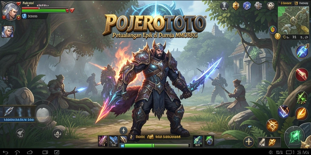 Screenshot gameplay POJEROTOTO yang menampilkan aksi seru dalam pertarungan.