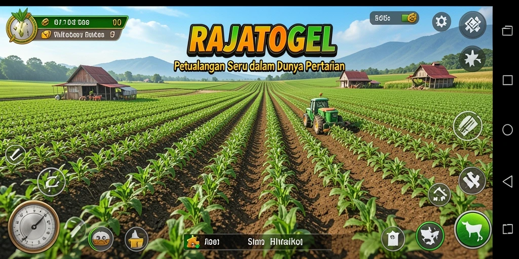 Tangkapan layar utama RAJATOGEL menunjukkan aktivitas pertanian yang dinamis.