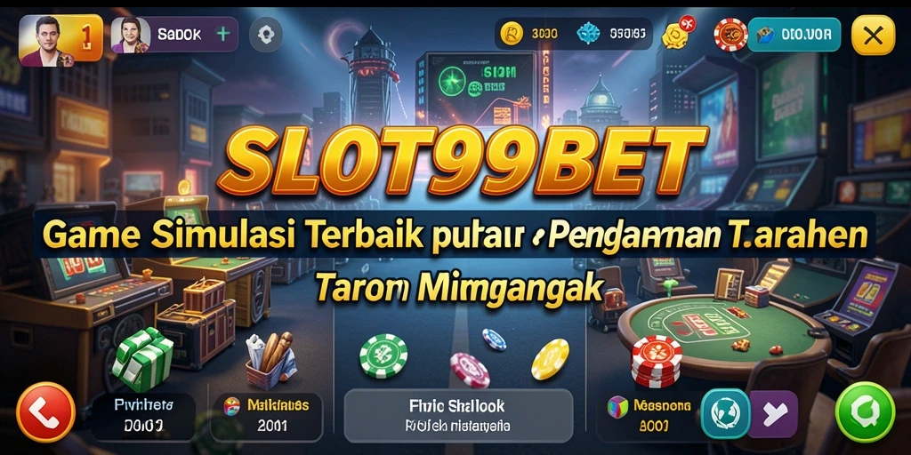 Tampilan permainan SLOT99BET dengan grafik yang menawan dan fitur menarik.