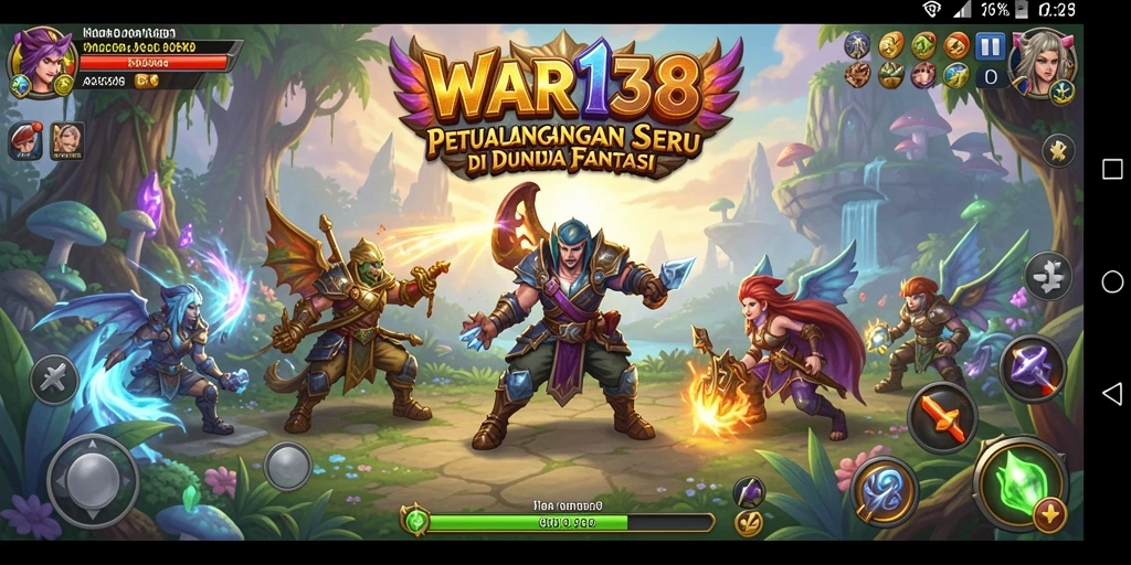 Tangkapan layar gameplay <strong>WAR138</strong> menampilkan aksi petualangan yang mendebarkan.