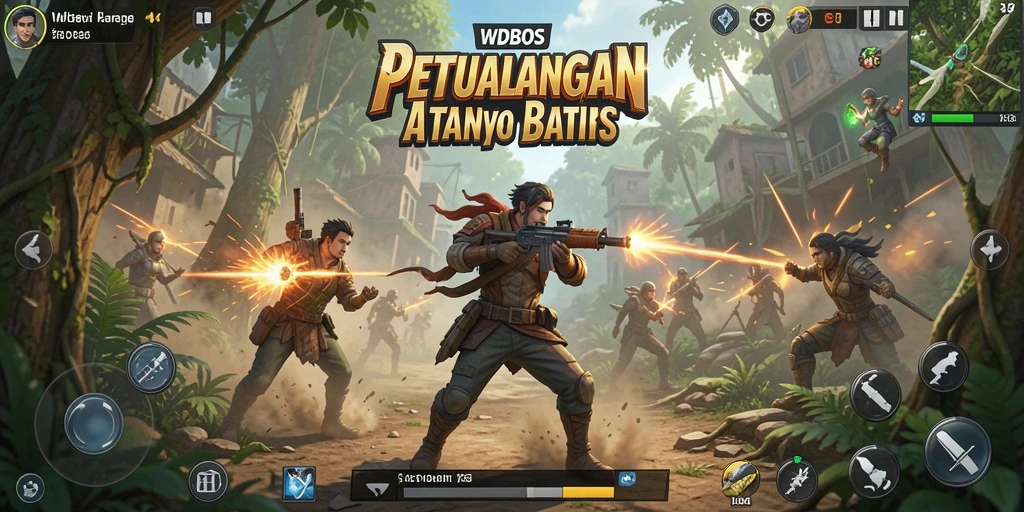 Tampilan gameplay menegangkan dalam WDBOS dengan aksi cepat dan grafis luar biasa.